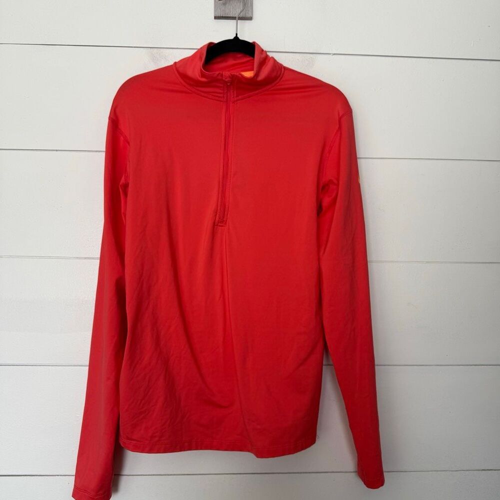 Nike Dri Fit Women’s XL Orange Pullover Longsleeve